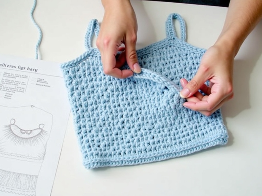 crochet top pattern - Your Perfect Summer Crochet Top: A Weekend Project Guide detail image