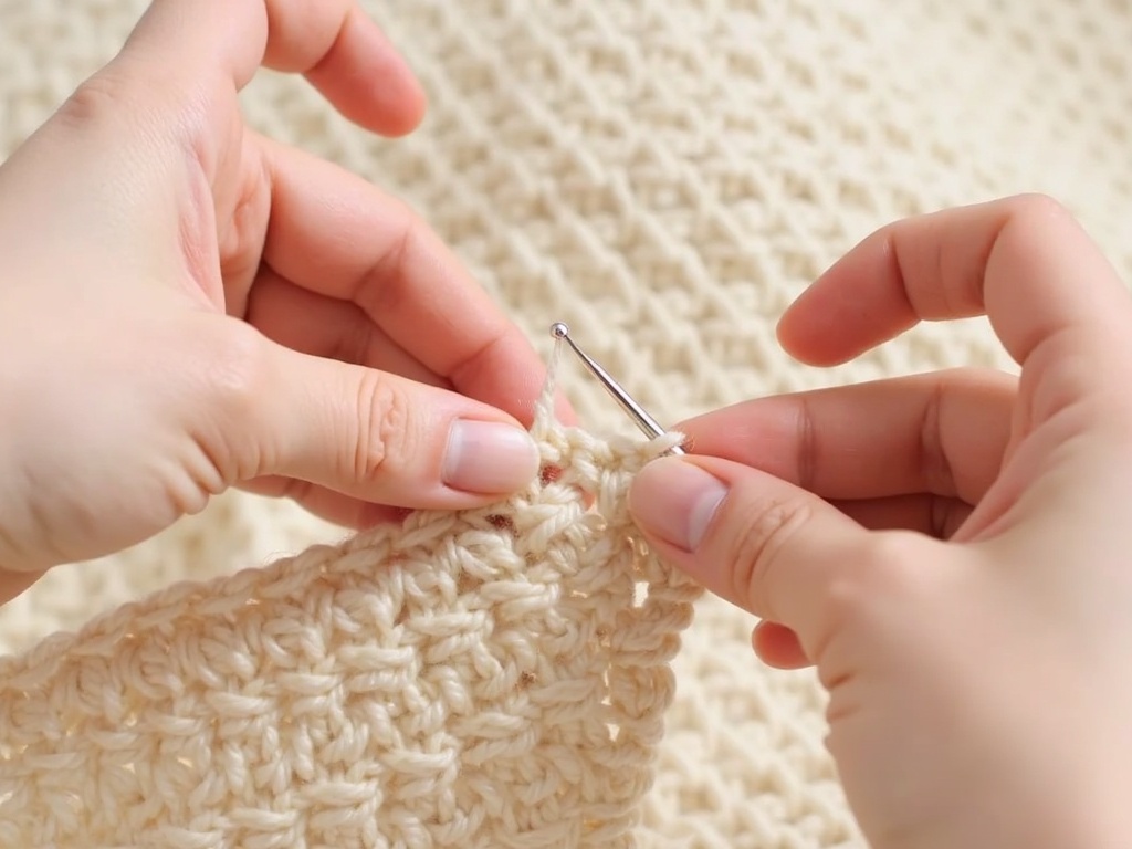 Craft Your Perfect Weekend Project: The Filet Crochet Top detail image