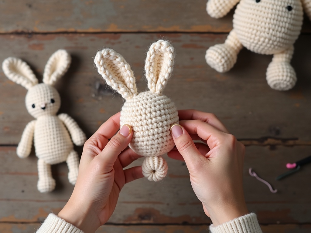 crochet bunny pattern free - A Cozy Weekend Project: Your Free Crochet Bunny Pattern detail image