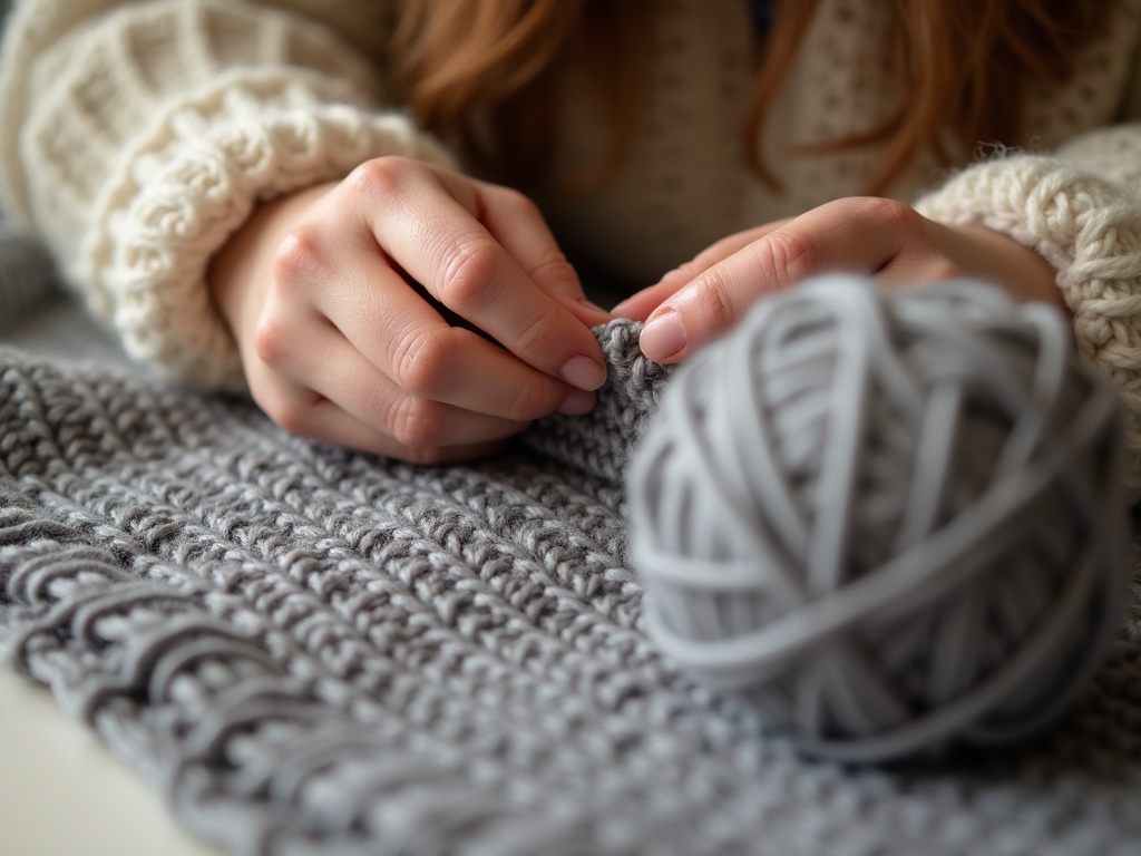 The Quiet Comfort of a Crochet Prayer Shawl: A Weekend Ritual detail image