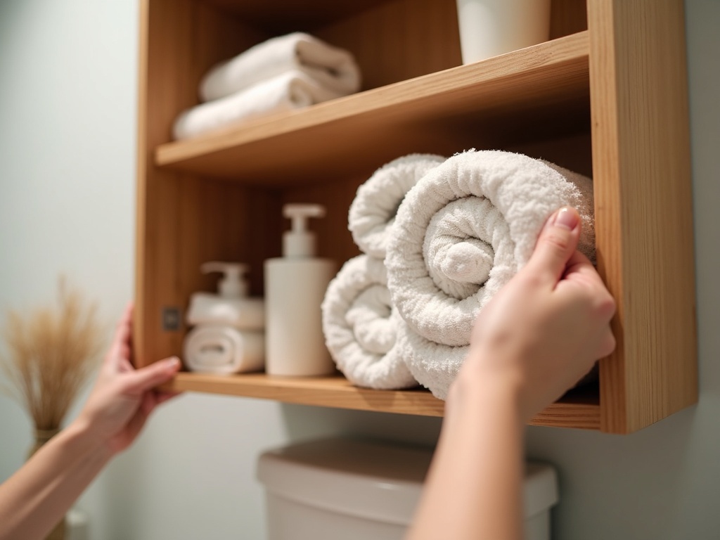 over the toilet storage cabinet - Maximize Your Bathroom Space: The Ultimate Guide to Over-the-Toilet Storage detail image