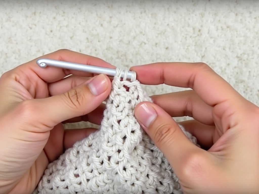 Your Weekend Project: A Cozy, Easy Crochet Baby Blanket Free Pattern detail image
