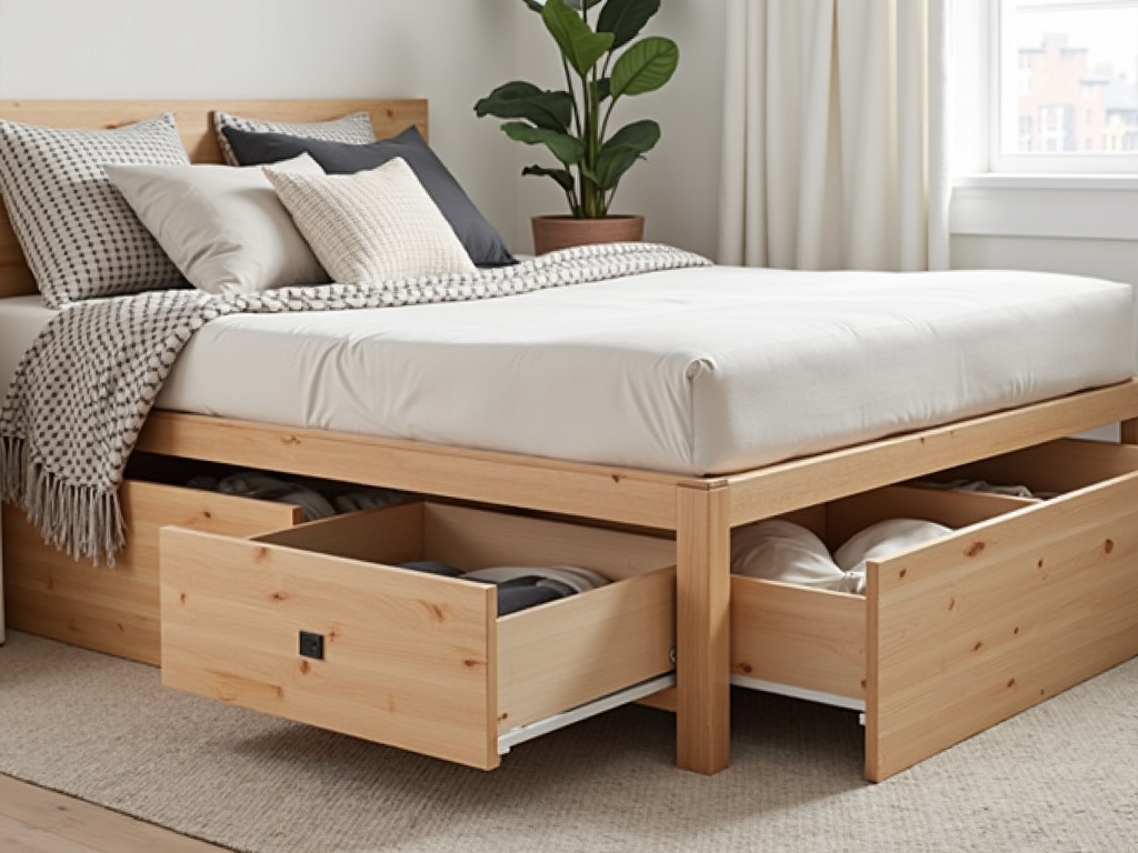 Maximizing Your Small Bedroom: Creative Corner Bed Ideas detail image