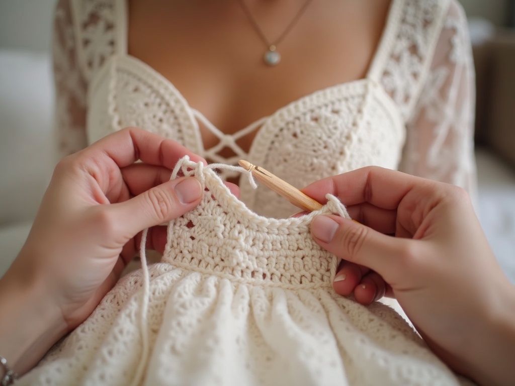 Your Weekend Project: Mastering Crochet Dress Patterns detail image