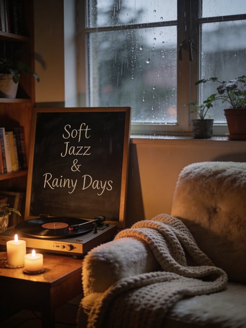 Soft Jazz & Rainy Days Playlist: 20 Songs for Cozy Afternoons