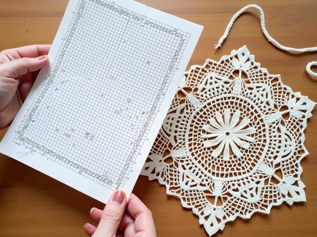 Filet Crochet: The Art of Creating Lace with a Simple Hook detail image