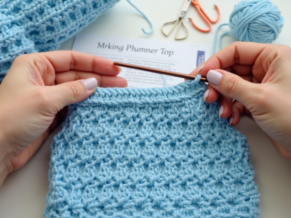 Your Guide to Crafting the Perfect Crochet Summer Top detail image