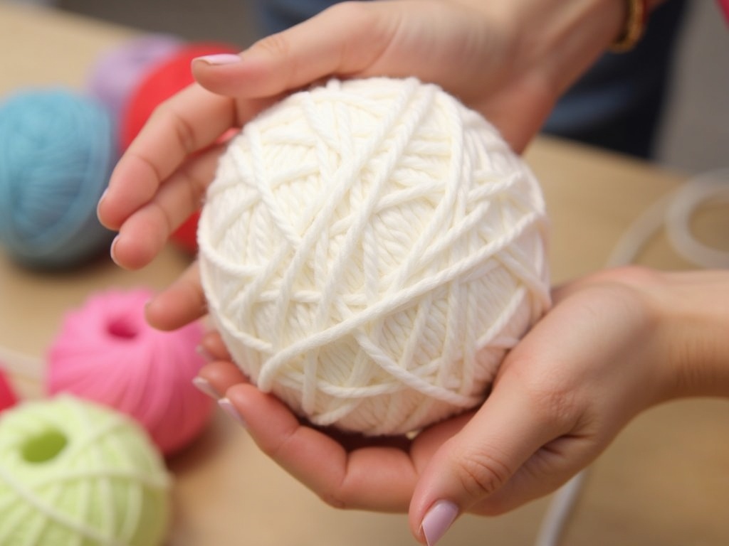 Unwind Your Weekend: The Cozy Joy of DIY Yarn Ball Crafts detail image