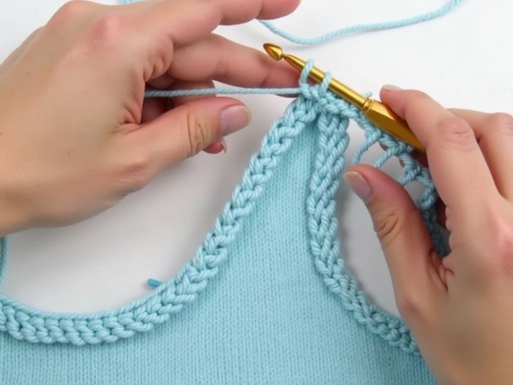 crochet tank top free pattern - Your First Crochet Tank Top: A Free & Easy Weekend Project detail image