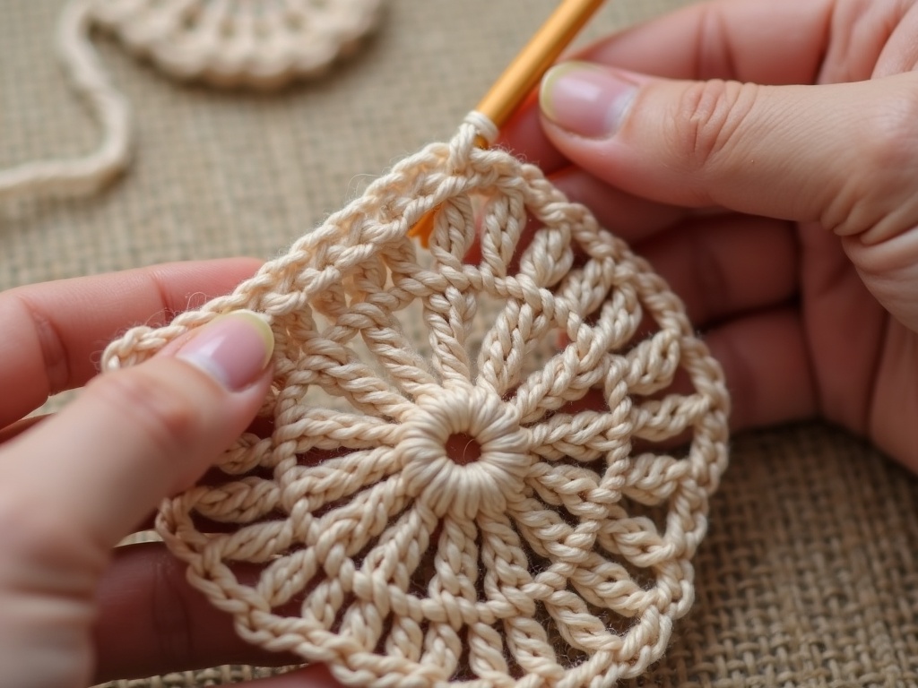 The Weekend Crafter's Guide to a Filet Crochet Top detail image