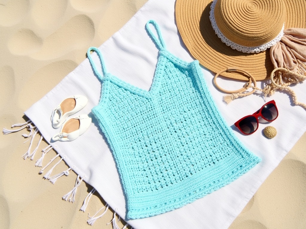 Your Guide to the Perfect Summer Crochet Tank Top detail image