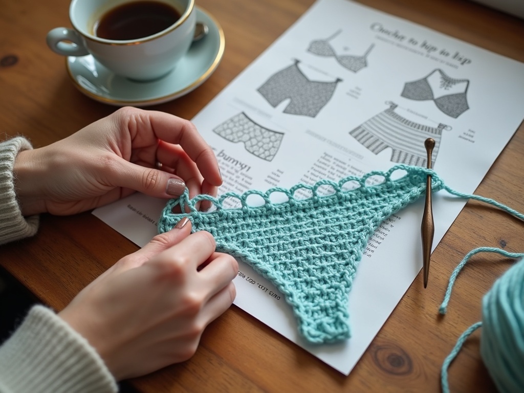 crochet bikini pattern - Your Guide to Crafting the Perfect Crochet Bikini detail image
