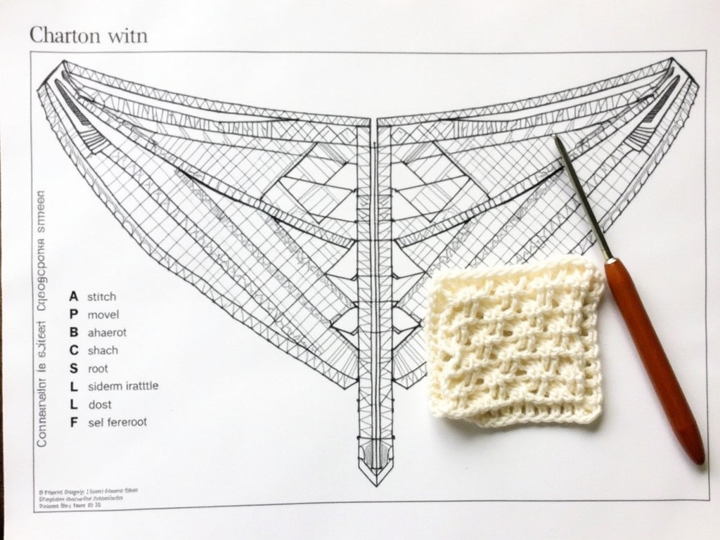 How to Read a Crochet Shawl Diagram for Your Next Weekend Project detail image
