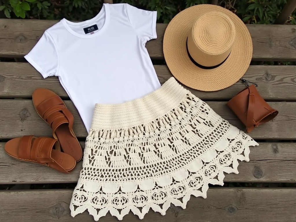 The Ultimate Guide to Styling Your Perfect Crochet Skirt Outfit detail image