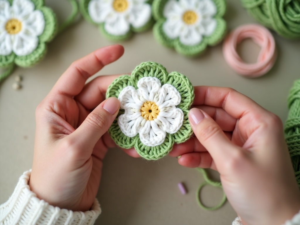 Spring Crochet: A Cozy Guide to Floral Weekend Projects detail image