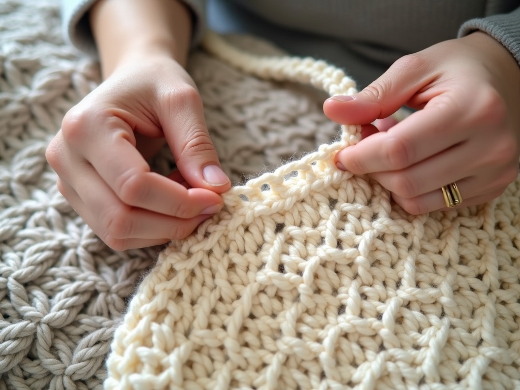 Your Weekend Project: Crafting the Perfect Crochet Market Bag detail image