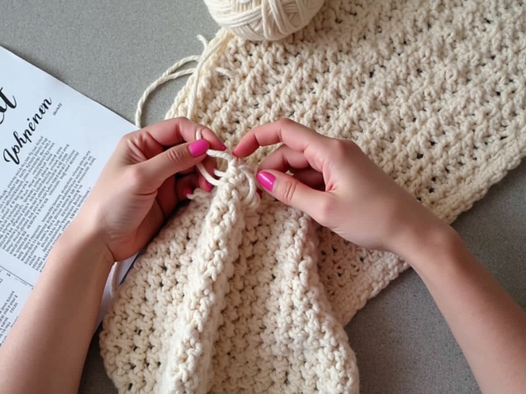 Cozy Weekend Project: Find the Perfect Baby Blanket Free Crochet Pattern detail image