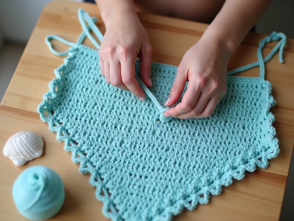 Craft Your Perfect Beach Look: A Guide to Crochet Swimsuit Coverups detail image