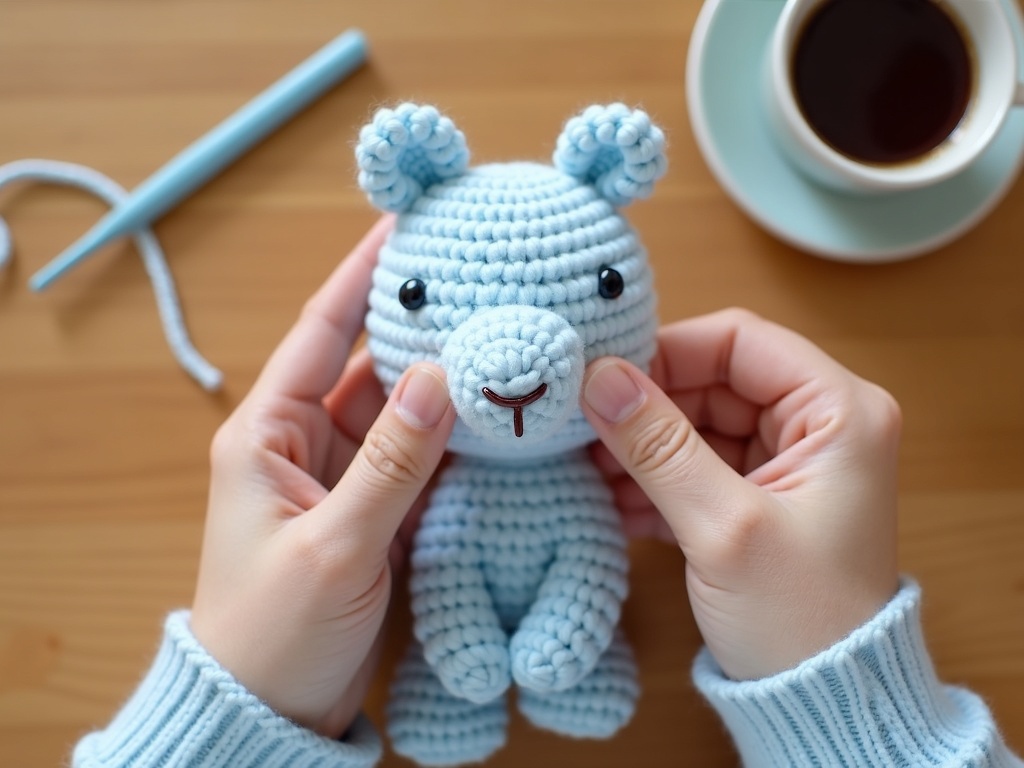 crochet baby snuggler free pattern - Crafting Comfort: A Free Crochet Baby Snuggler Pattern for Your Weekend detail image