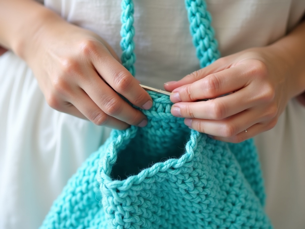 crochet summer patterns - Weekend Project: Craft Your Perfect Summer Crochet Bag detail image