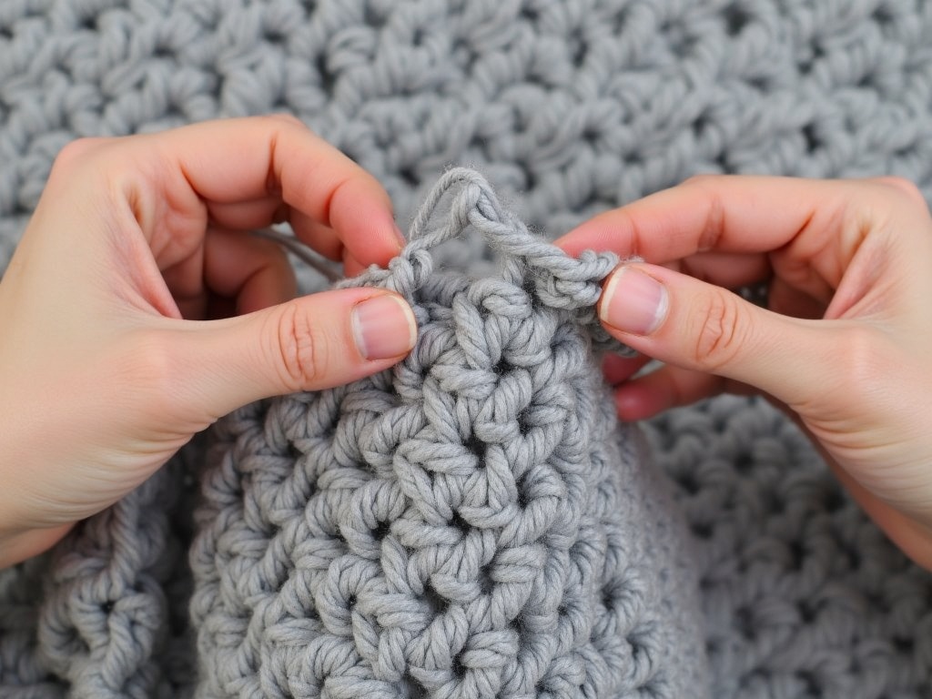 crochet lap blanket patterns free - Cozy Weekend Crochet: Free Lap Blanket Patterns for Beginners detail image