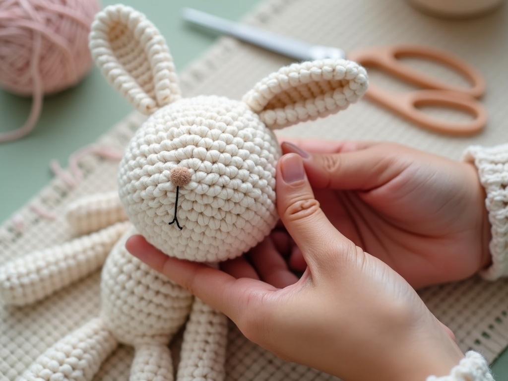 Your Weekend Project: A Cozy Crochet Bunny Free Pattern detail image