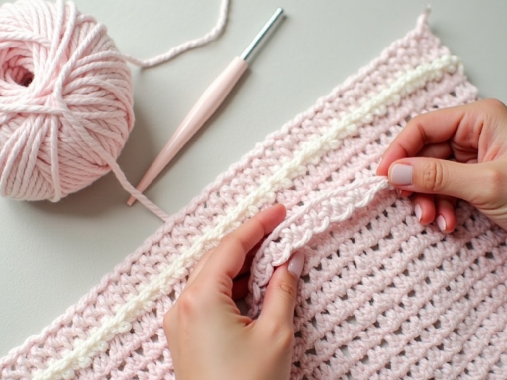 crochet baby snuggler free pattern - Craft a Cozy Weekend: Your Free Crochet Baby Snuggler Pattern detail image