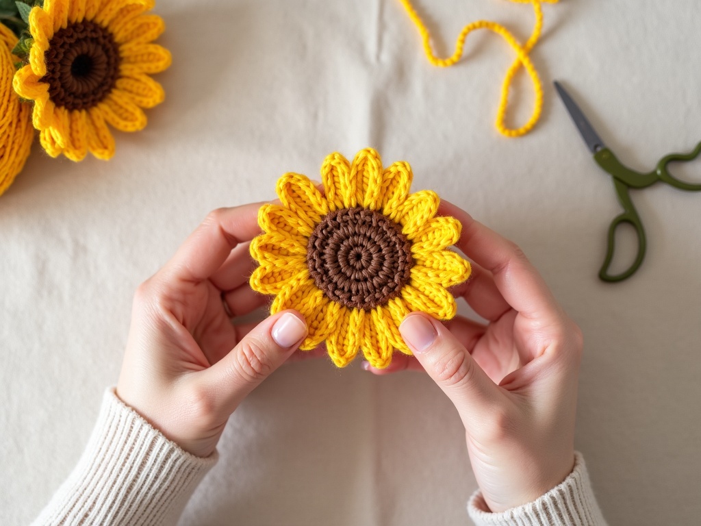 Weekend Blooms: A Guide to Crochet Flower Patterns for Your Home detail image
