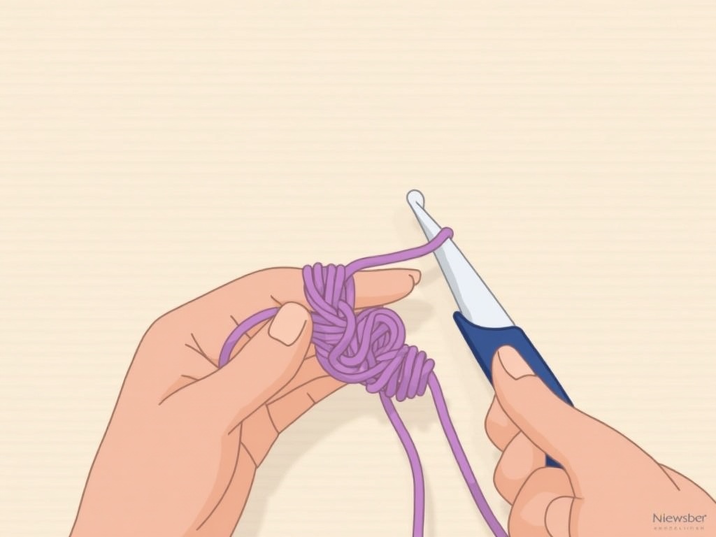 crochet magic circle tutorial - Master the Crochet Magic Circle: A Weekend Tutorial detail image