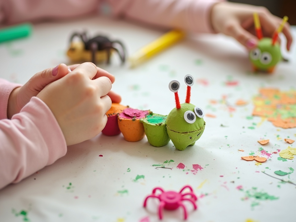 Weekend Wonders: Easy Kids Bug Crafts for Creative Fun detail image
