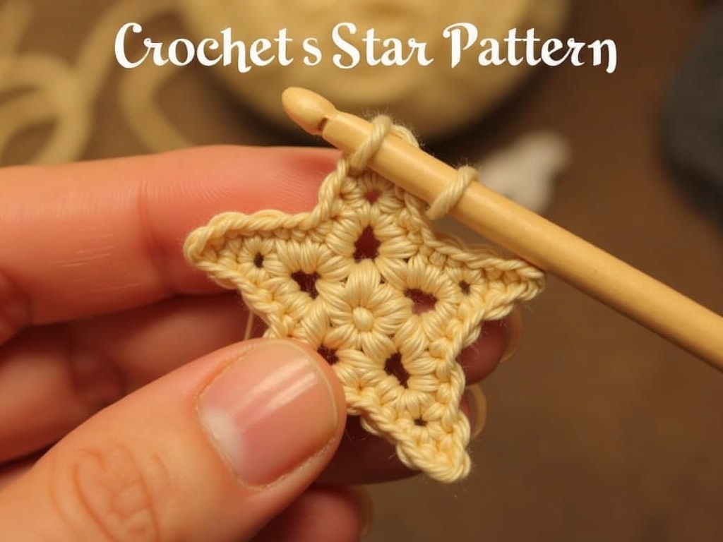 Stitch a Star: Your Free Crochet Star Pattern for Weekend Relaxation detail image