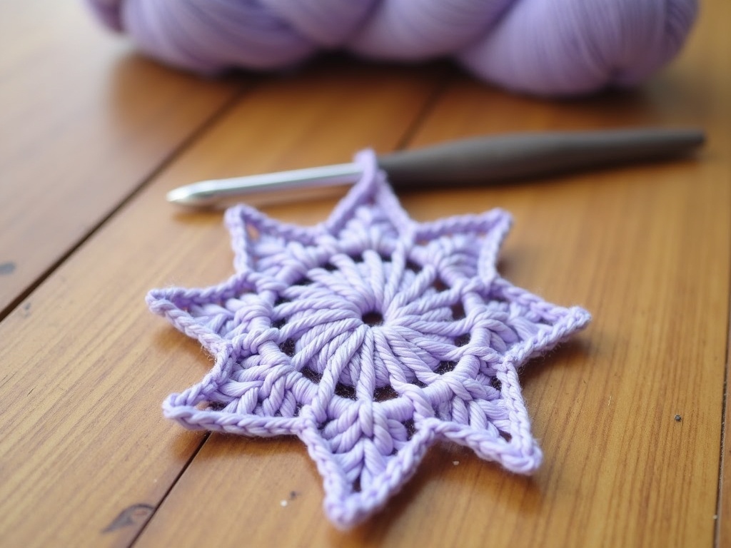 Stitch a Star: Your Guide to a Free Crochet Star Pattern detail image