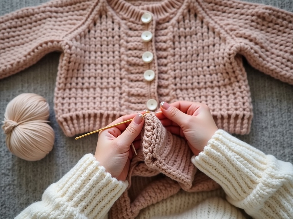 The Weekend Crafter's Guide to the Perfect Crochet Cardigan detail image