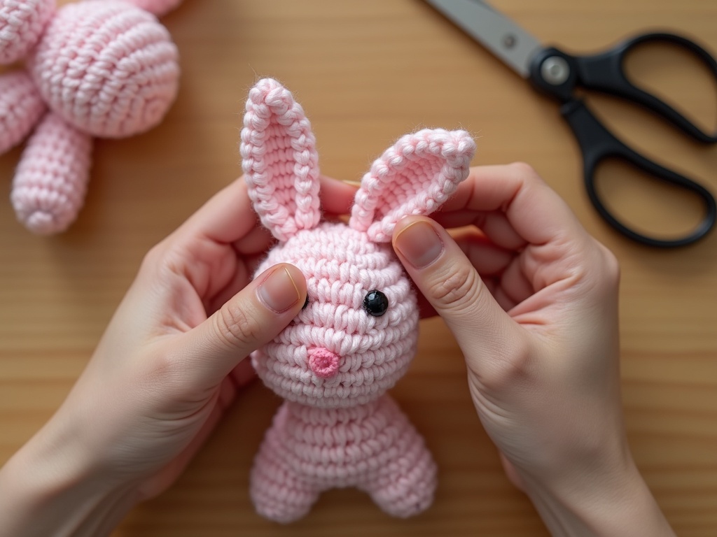 crochet rabbit free pattern - Craft a Cozy Weekend: Your Free Crochet Rabbit Pattern detail image