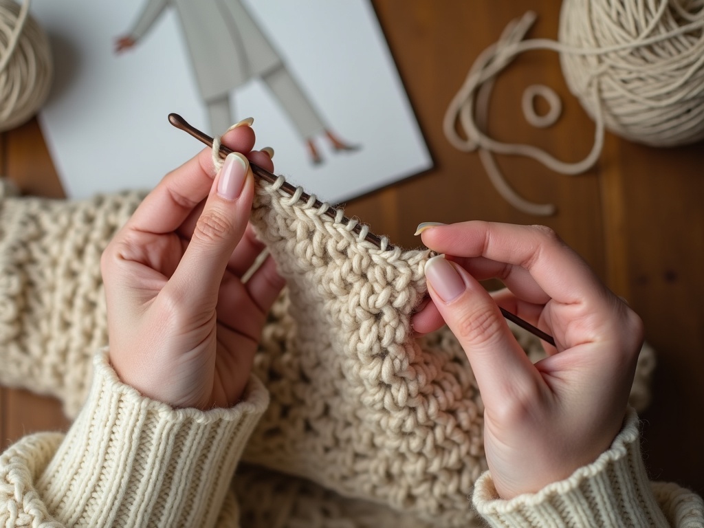 The Cozy Weekend Project: Crafting Your Perfect Crochet Cardigan detail image
