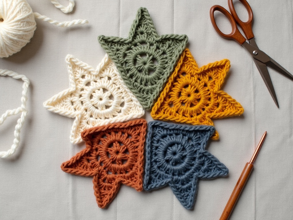 A Cozy Weekend Project: Your Guide to the Perfect Crochet Star Pattern detail image