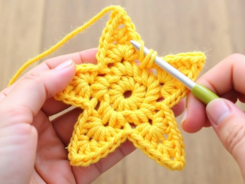 free crochet star pattern - Stitch a Star: Weekend Crochet Project detail image
