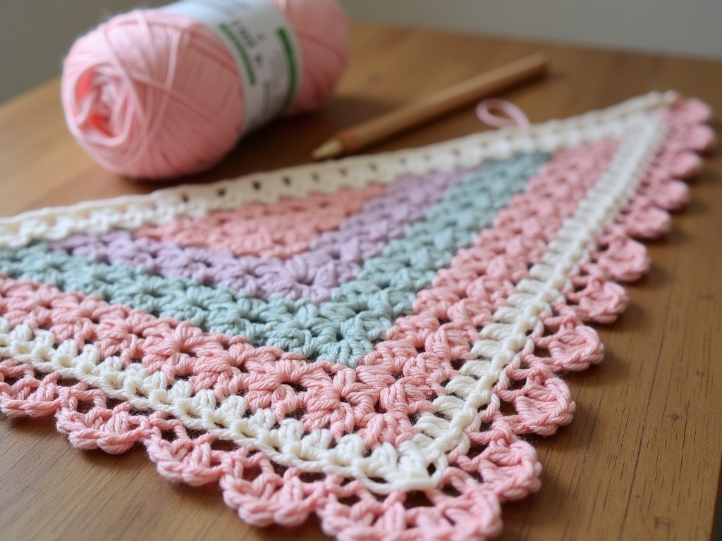 How to Style a Granny Crochet Bandana for Weekend Outings detail image
