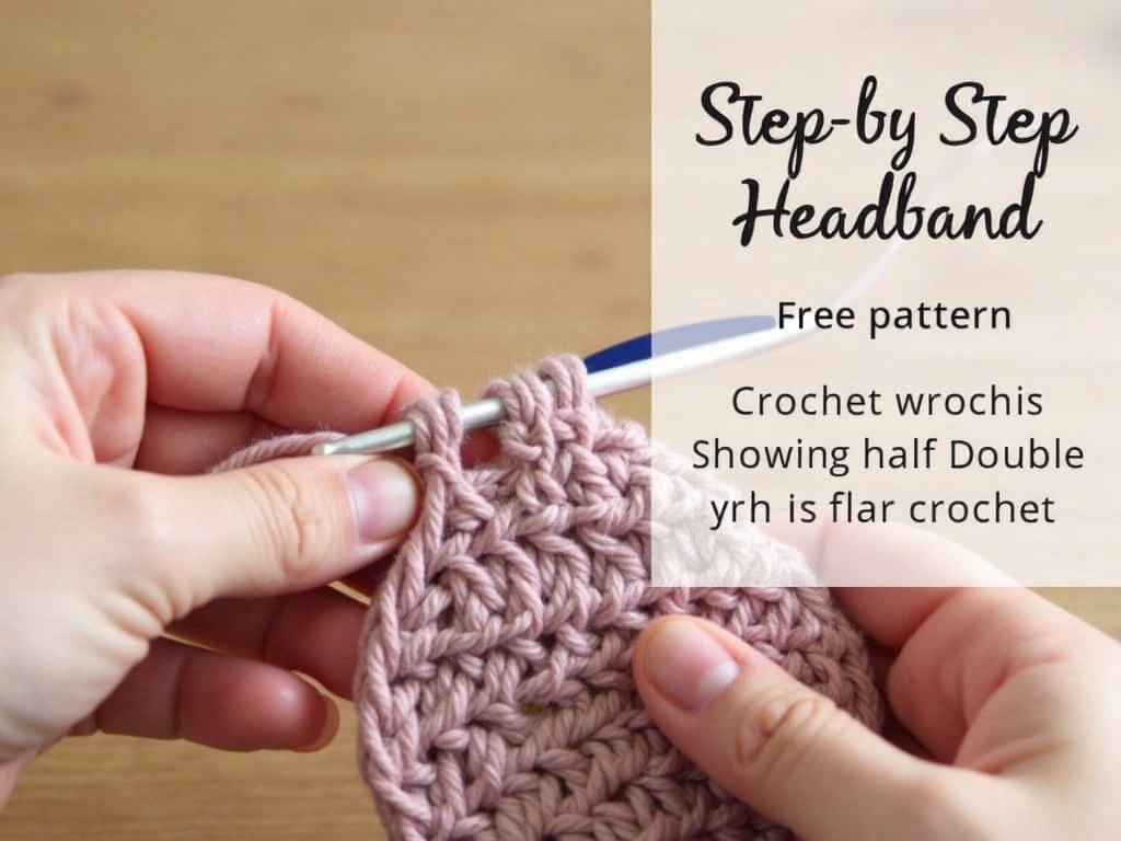 Weekend DIY: Crochet Headband Free Pattern for Cozy Mornings detail image