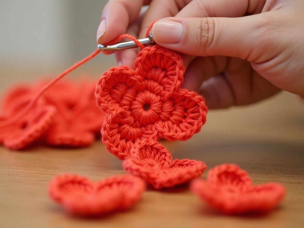 Weekend Blooms: A Guide to Crochet Flower Patterns for Your Home detail image