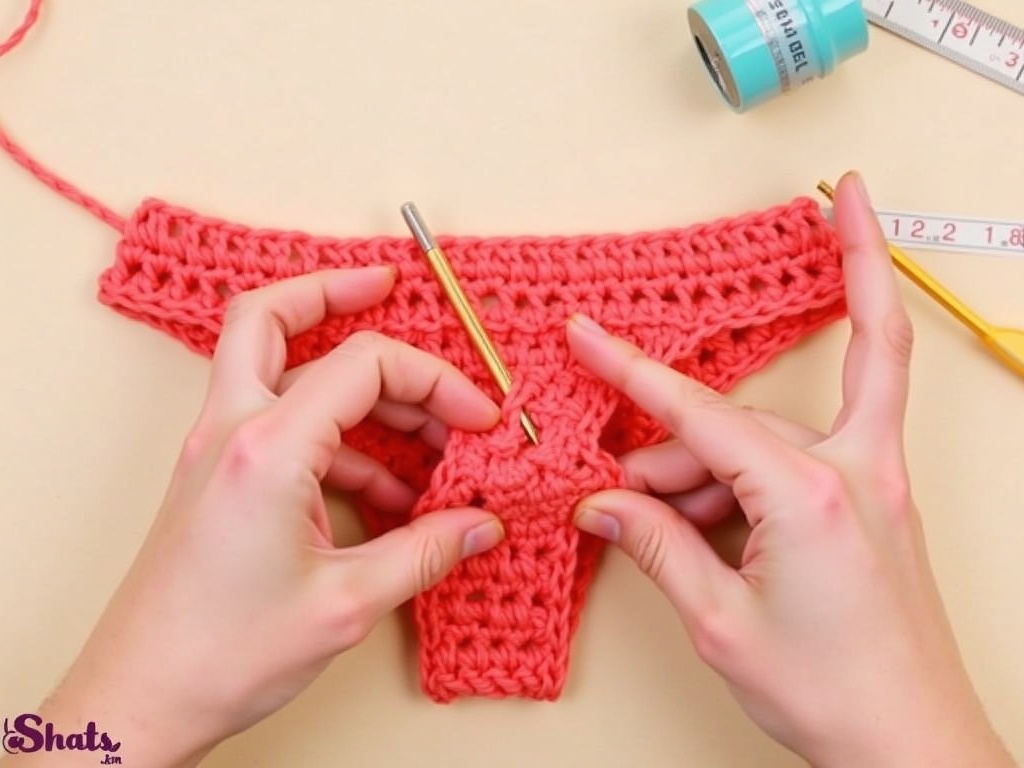 free crochet bikini pattern - Crochet Your Weekend Look: A Free Bikini Pattern for Summer detail image