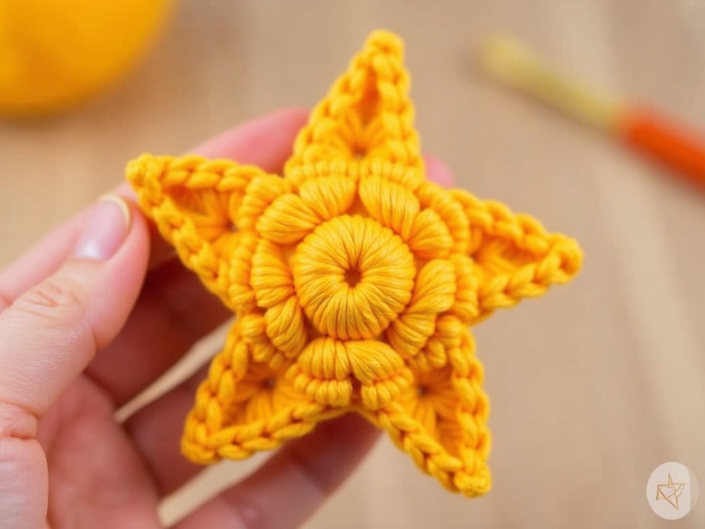 Stitch a Star: Your Guide to a Free Crochet Star Pattern detail image
