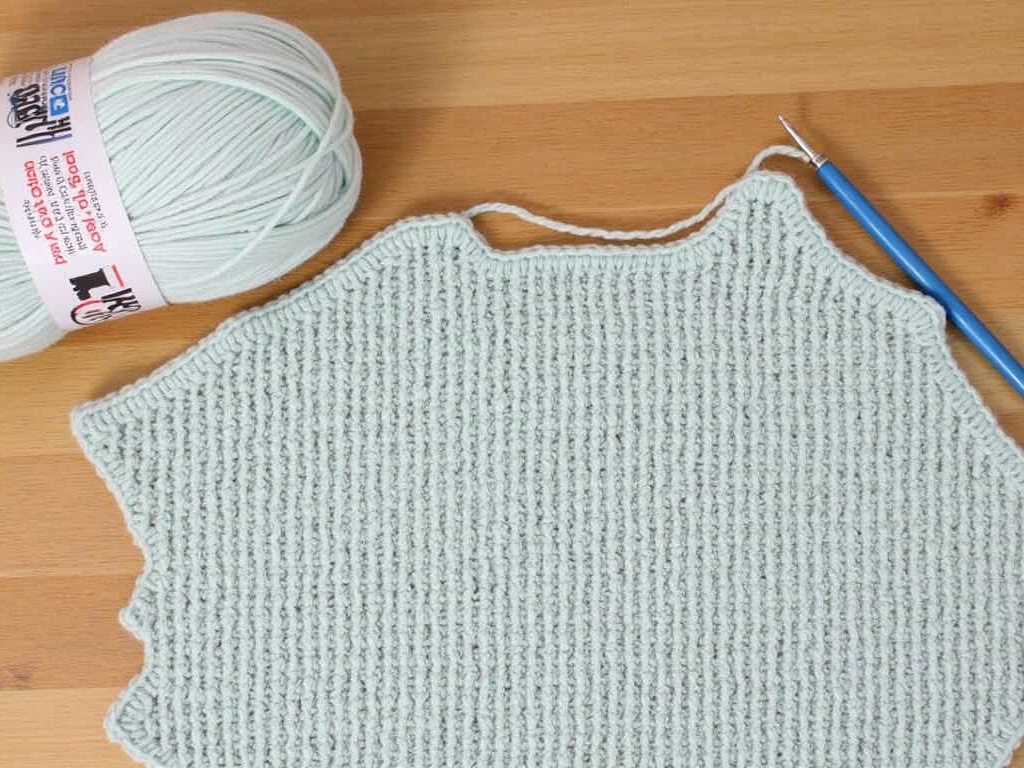 Cozy Weekend Project: Free Crochet Shrug Pattern for Relaxed Mornings detail image