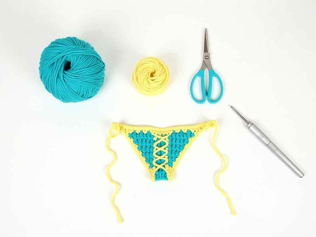Weekend DIY: Craft Your Own Crochet Bikini for Summer detail image