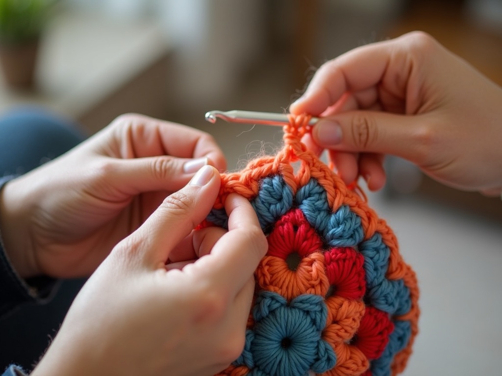 How to Style a Granny Crochet Bandana for Weekend Vibes detail image