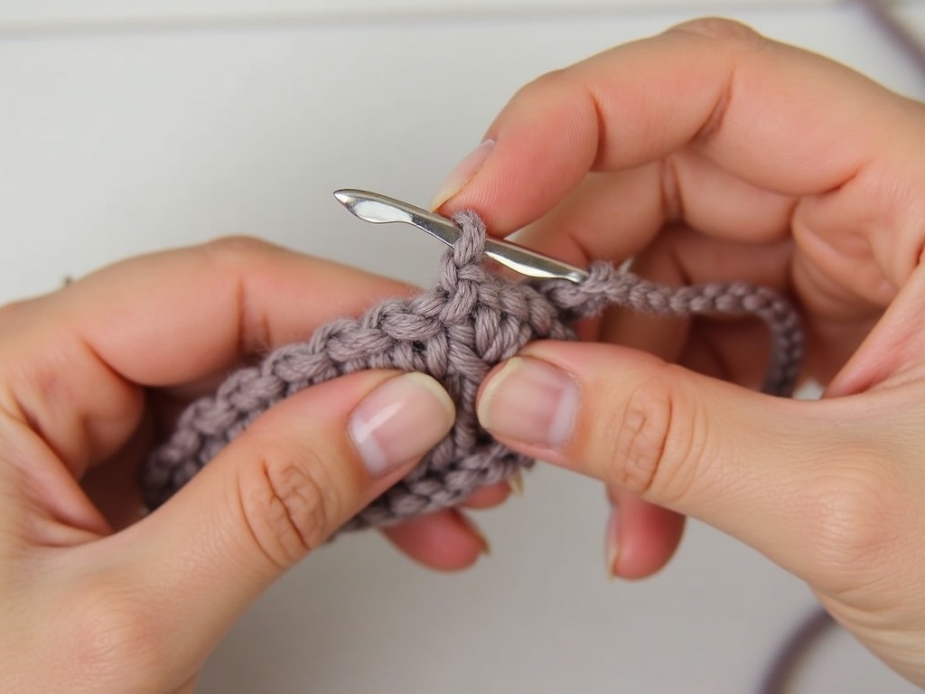 How to Make a Cozy Crochet Headband for Weekend Lounging detail image