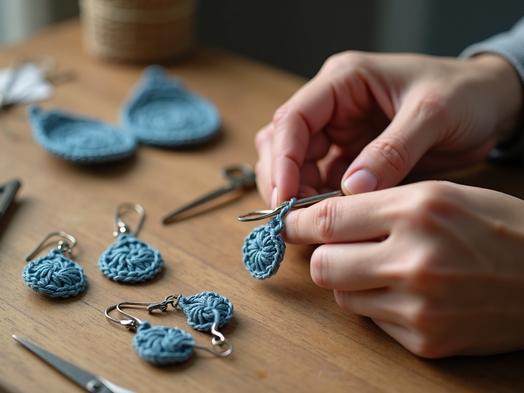 Craft Your Weekend Style: A Guide to Crochet Earrings Patterns detail image