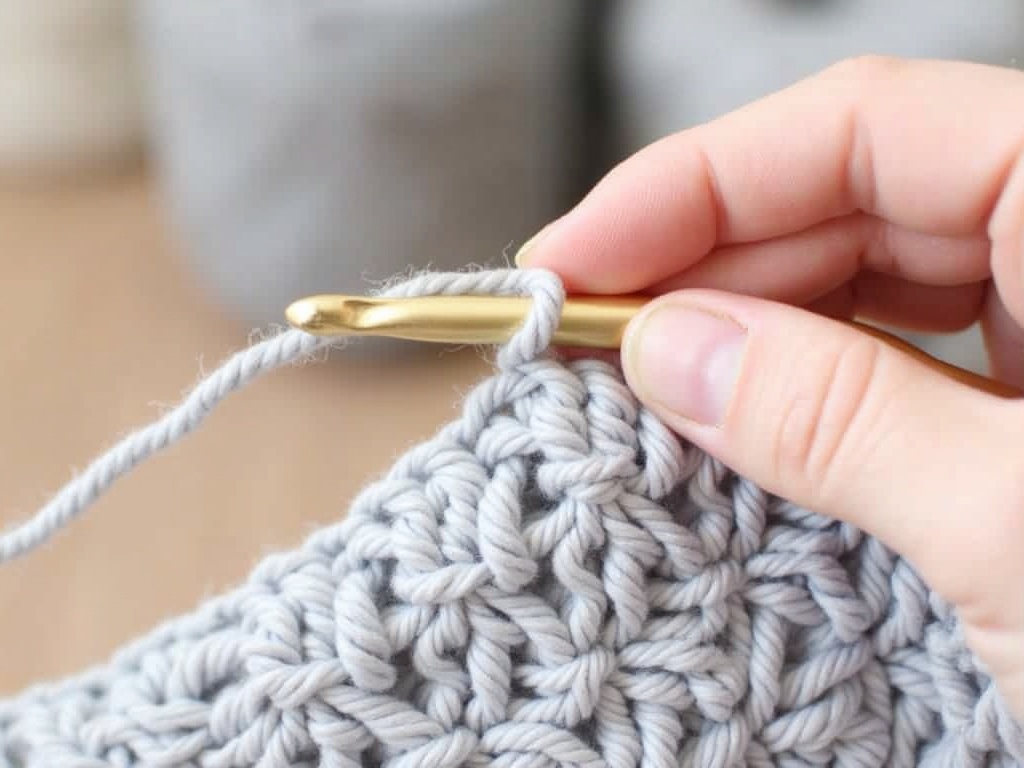 Cozy Weekend Project: Free Crochet Poncho Pattern for Relaxed Mornings detail image