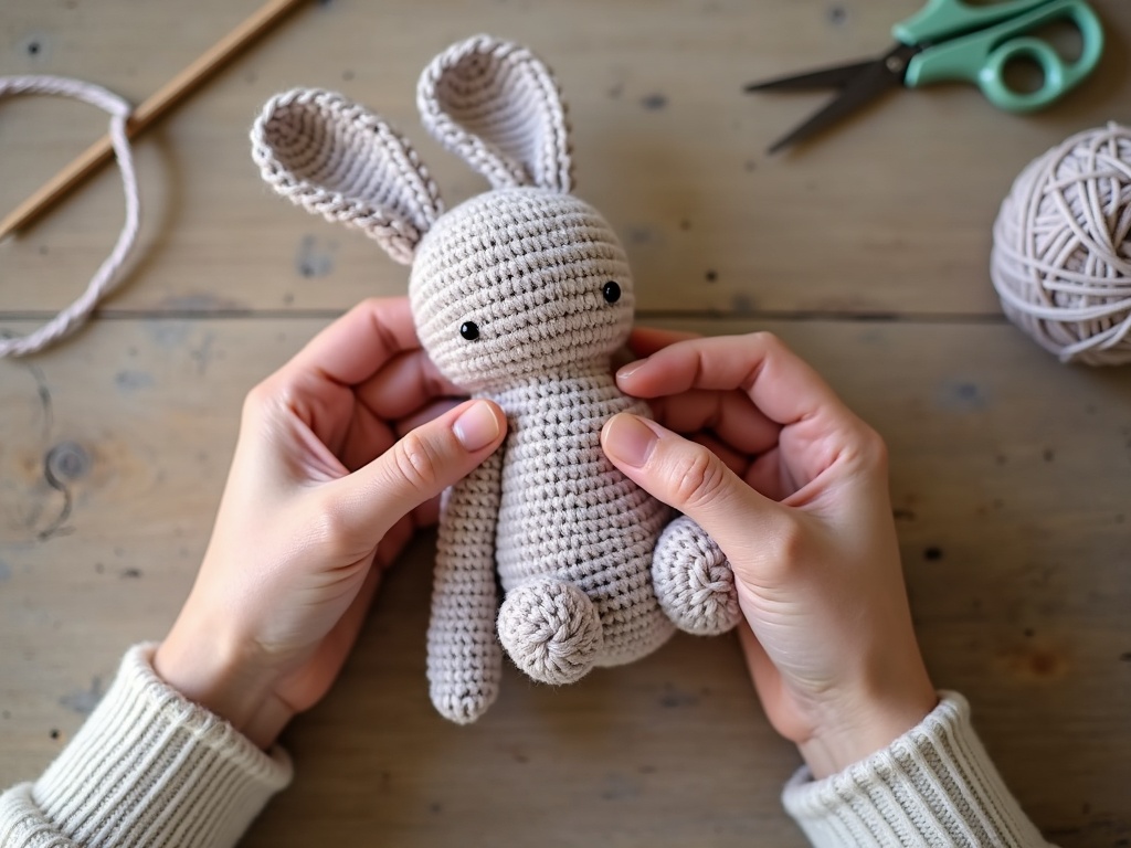 crochet bunny pattern free - A Cozy Weekend Project: Your Guide to a Free Crochet Bunny Pattern detail image