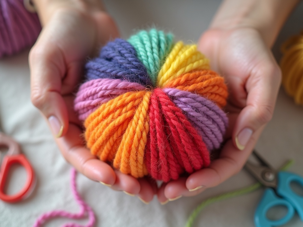 Unwind Your Weekend: The Cozy Joy of DIY Yarn Ball Crafts detail image